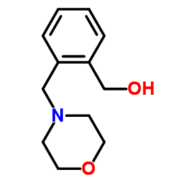 邻-(1-吗啉基甲基)苯甲醇结构式