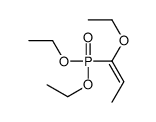 1-diethoxyphosphoryl-1-ethoxyprop-1-ene Structure