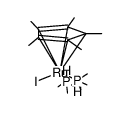 (η5-C5Me5)(PMe3)2Ru(I)结构式
