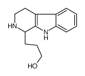 2,3,4,9-tetrahydro-1H-pyrido[3,4-b]indole-1-propanol结构式