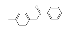 1-methyl-4-((4-methylbenzyl)sulfinyl)benzene Structure