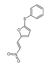 2-((E)-2-Nitro-vinyl)-5-phenylsulfanyl-furan Structure