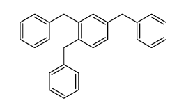 1,2,4-tribenzylbenzene结构式
