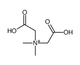 bis(carboxymethyl)-dimethylazanium Structure