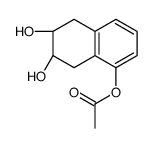 (6,7-dihydroxy-5,6,7,8-tetrahydronaphthalen-1-yl) acetate Structure