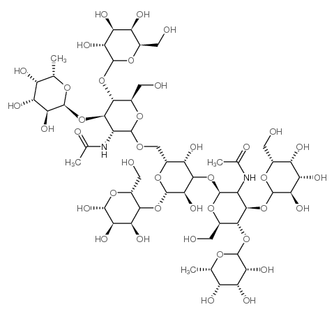 Difucosyllacto-N-hexaose结构式