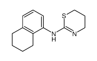 N-(5,6,7,8-tetrahydronaphthalen-1-yl)-5,6-dihydro-4H-1,3-thiazin-2-amine Structure