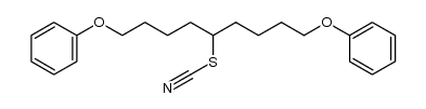 1,9-diphenoxy-5-thiocyanato-nonane Structure