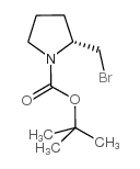 (R)-TERT-BUTYL 2-(BROMOMETHYL)PYRROLIDINE-1-CARBOXYLATE structure