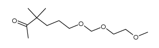 11,11-dimethyl-2,5,7-trioxatridecan-12-one Structure