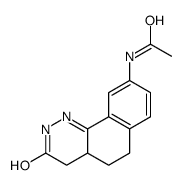 N-(3-oxo-4,4a,5,6-tetrahydro-2H-benzo[h]cinnolin-9-yl)acetamide Structure