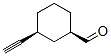 Cyclohexanecarboxaldehyde, 3-ethynyl-, cis- (9CI)结构式