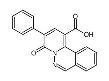 4-oxo-3-phenylpyrido[2,1-a]phthalazine-1-carboxylic acid Structure