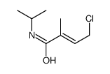 4-chloro-2-methyl-N-propan-2-ylbut-2-enamide Structure