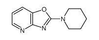 2-piperidin-1-yl-[1,3]oxazolo[4,5-b]pyridine Structure