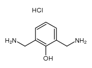 2,6-bis(aminomethyl)phenol dihydrochloride Structure