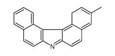 1H-Dibenzo(c,g)carbazole,3-methyl Structure