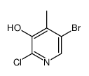 5-bromo-2-chloro-4-methylpyridin-3-ol结构式