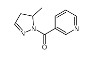 (5-METHYL-4,5-DIHYDRO-1H-PYRAZOL-1-YL)(PYRIDIN-3-YL)METHANONE structure