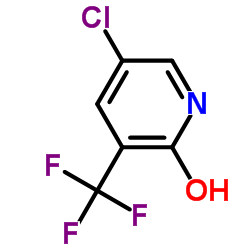 5-氯-3-(三氟甲基)吡啶-2-醇结构式