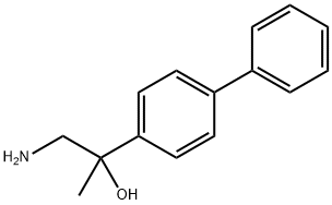 1-amino-2-biphenyl-4-ylpropan-2-ol Structure