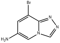 8-bromo-[1,2,4]triazolo[4,3-a]pyridin-6-amine structure