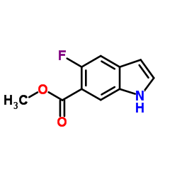 Methyl 5-fluoro-1H-indole-6-carboxylate picture