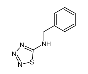 N-benzyl-1,2,3,4-thiatriazol-5-amine Structure