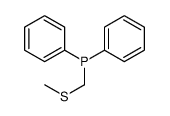 methylsulfanylmethyl(diphenyl)phosphane Structure