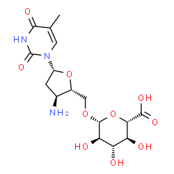 3'amino-3'-deoxy-5'-glucopyranuronosylthymidine picture