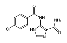 5-[(4-chlorobenzoyl)amino]-3H-imidazole-4-carboxamide结构式