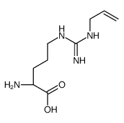 Nomega-Allyl-L-arginine hydrochloride structure