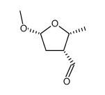 3-Furancarboxaldehyde, tetrahydro-5-methoxy-2-methyl-, [2R-(2alpha,3alpha,5alpha)]- (9CI)结构式