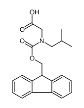 2-((((9H-芴-9-基)甲氧基)羰基)(异丁基)氨基)乙酸图片