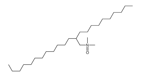 2-decyl-N,N-dimethyltetradecan-1-amine oxide结构式