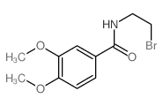 Benzamide,N-(2-bromoethyl)-3,4-dimethoxy-结构式
