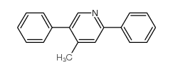 4-甲基-2,5-二苯基吡啶结构式
