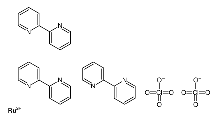 Tris-(2,2'-bipyridine)ruthenium(II)perchlorate structure