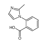 2-(2-Methyl-1H-imidazol-1-yl)benzoic acid structure