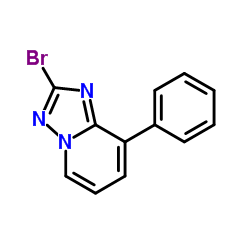 2-Bromo-8-phenyl-[1,2,4]triazolo[1,5-a]pyridine Structure