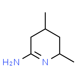 2-Pyridinamine,3,4,5,6-tetrahydro-4,6-dimethyl-(9CI) Structure