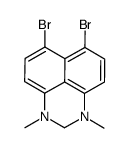 6,7-dibromo-1,3-dimethyl-2H-perimidine Structure