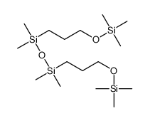 2,2,7,7,9,9,14,14-octamethyl-3,8,13-trioxa-2,7,9,14-tetrasilapentadecane结构式