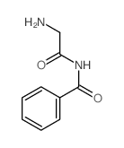 Benzamide,N-(2-aminoacetyl)-结构式