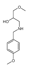 1-methoxy-3-[(4-methoxyphenyl)methylamino]propan-2-ol Structure