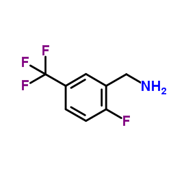 2-Fluoro-5-(trifluoromethyl)benzylamine structure