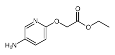 Acetic acid, [(5-amino-2-pyridinyl)oxy]-, ethyl ester (9CI)结构式