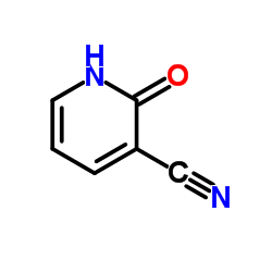 2-Hydroxy-3-cyanopyridine structure