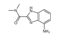 4-Amino-2-(N,N-dimethylcarbamoyl)-1H-benzimidazole Structure