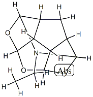 2H-1,5,6-Trioxadicyclopenta[cd,gh]pentalen-2,4-imine,7-ethyloctahydro-(9CI) structure